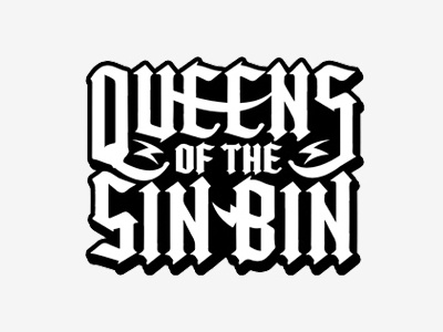 Queens edit logo manipulation print type