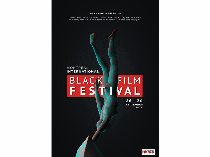 Poster For Black Film Festival CA freedom fight power black blacks black film poster movie film