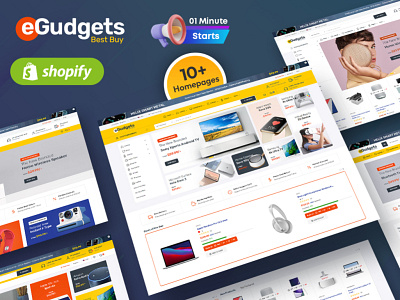 eGudgets - Online eCommerce Shopify Store for Marketplaces