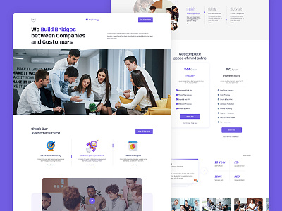 Marketing Agency - Landing Page Design & WordPress Development