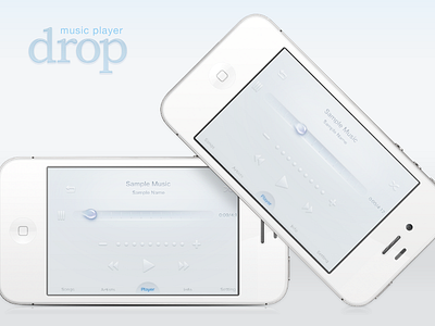 Drop Music Player App