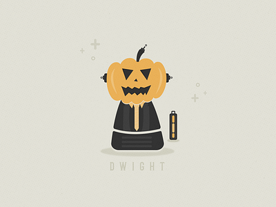 Dwight the Robot by Lea LaConia on Dribbble