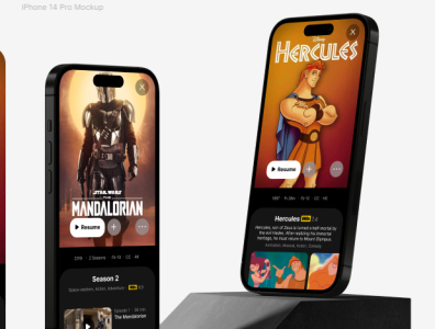 Disney+ App Redesign