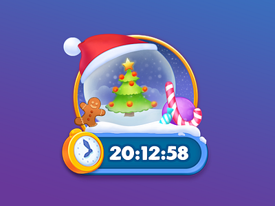 Christmas Event game icon art casual game design game icons icon ui ux