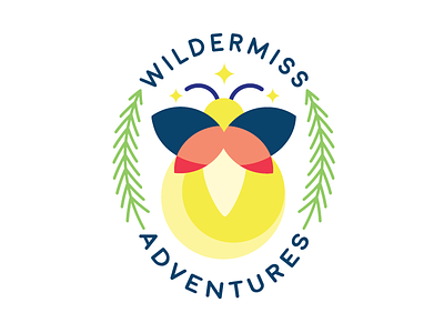 Wildermiss Adventures Logo branding illustration logo