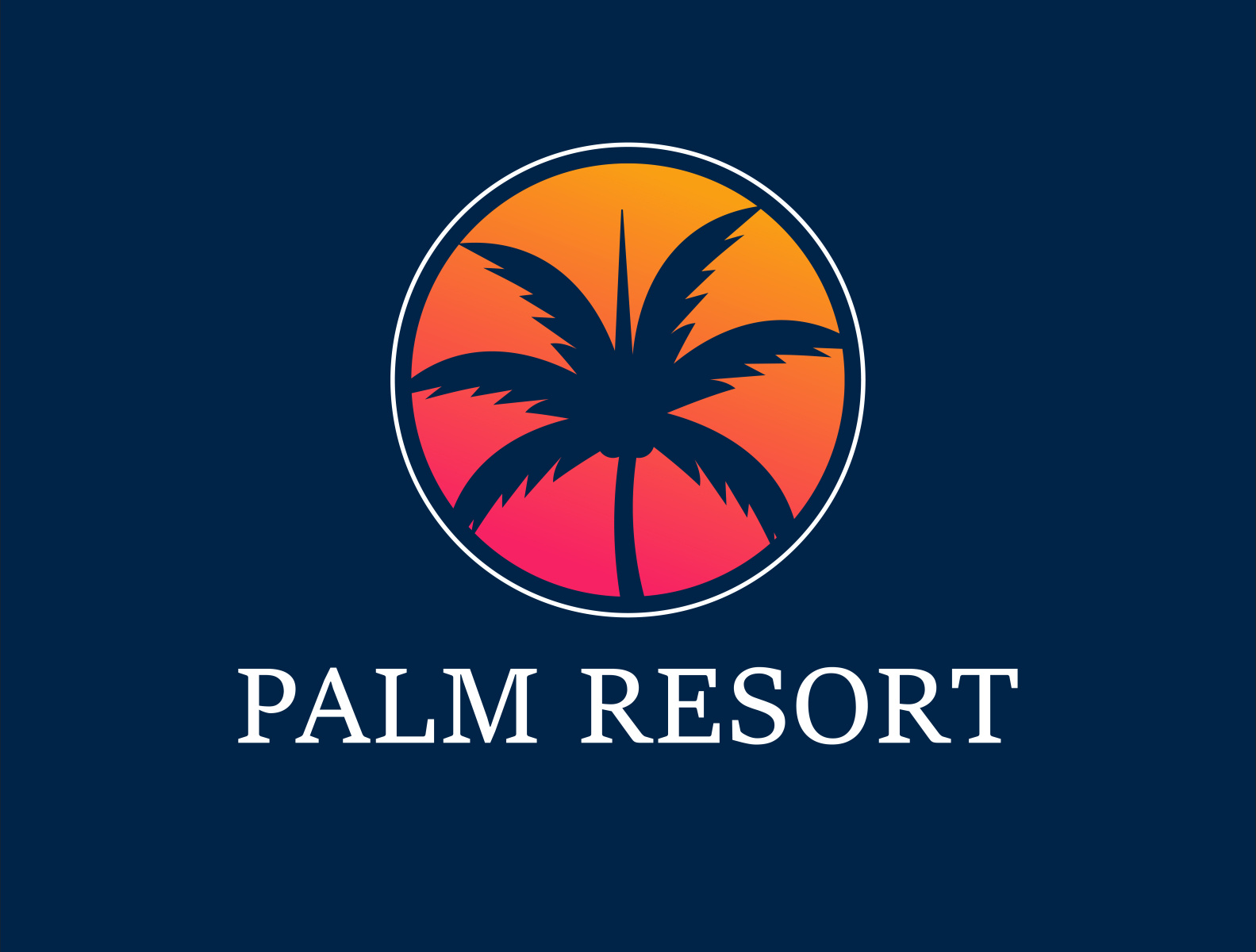 Palm Resort by Shakif Shahariar on Dribbble