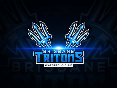 Brisbane Tritons club logo polo tritons water