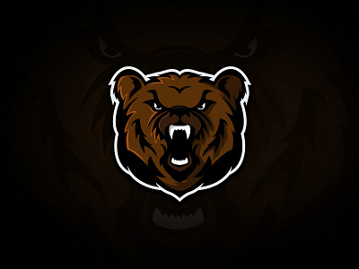 Wildness Project bear grizly logo mascot wild