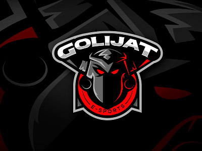 Golijat E-Sports (Full Branding) esports team logo tournament logo warrior