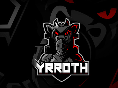 Yrroth Gaming - Logo Design esports gamers gaming logodesign twitch