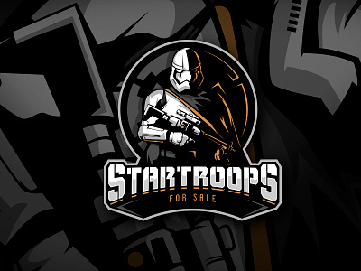 Star Troopers - Logo Design (FOR SALE)