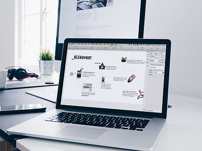 BlendieBot flow flow chart user flow ux