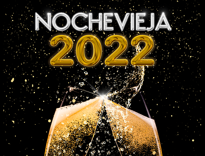 Cartel Fiesta Nochevieja Euri 2022