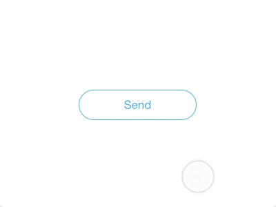 Animated Send Button animated blue button send thank you