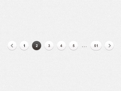 SkillPages Pagination pagination gradient clean black