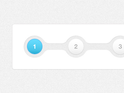 SkillPages Progress Tracker Bar 1 2 3 blue circles cutout gradient page cutout progress tracker skillpages