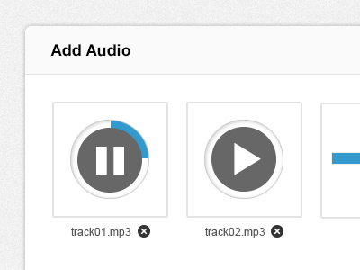 SkillPages Add Audio audio button clean interface minimal pages play popup skill skillpages