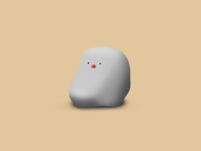 A Rock character character design graphic design illustration karenyoojin minimal