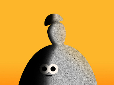 Monday mornings abstract character character design design illustration minimal shapes texture