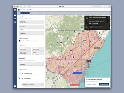 Map creator creator data gis map materialdesign product design ui ux