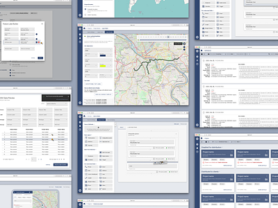 GIS app design dashboard data dataviz form design forms gis information architecture maps material design product design ui ux