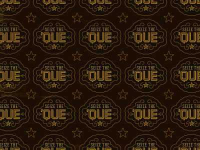 Seize the ’Que Backdrop