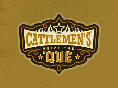 Cattlemen’s Seize the ’Que Emblem
