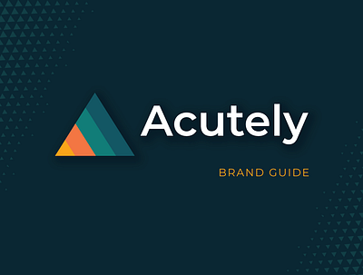 Acutely Brand Suite acute brand identity branding branding and identity branding concept branding design color palette geometric identity logo logo design logos typography