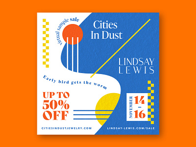 Cities In Dust + Lindsay Lewis Instagram promo