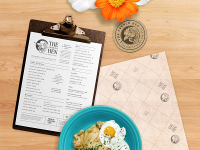 THE FRENCH HEN | BRAND APPLICATION