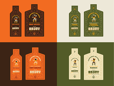Saucy packaging line adobe illustrator branding cannabis design illustration illustrator logo packaging typography vector