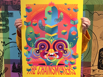 Chainsmokers poster