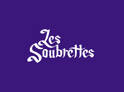 Les Soubrettes | Custom Type adobe illustrator brand design fashion feminism feminist illustration typography women