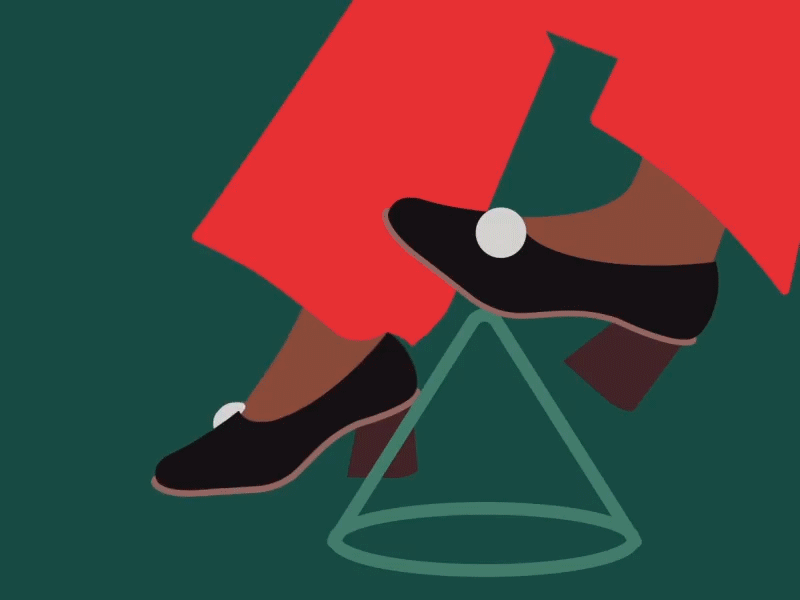 Pants 2d colors design illustration motion shoes triangle