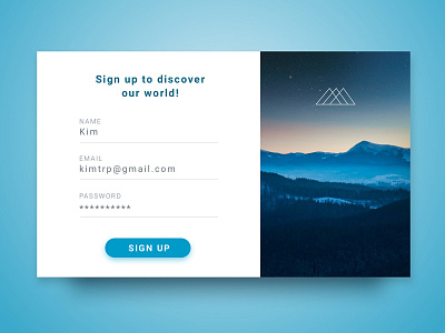 SIgn up - Daily UI #001