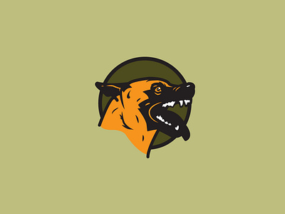Maligator Badge animal belgian malinois design dog flat illustration illustrator logo sports vector