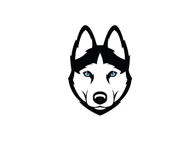 Husky animal design dog husky illustration illustrator k9 puppy vector