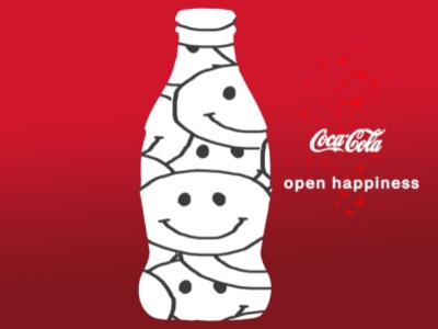 Coca Cola ad design graphic design