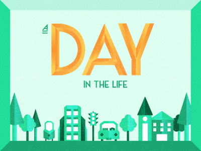 A day in the life - Icon Set