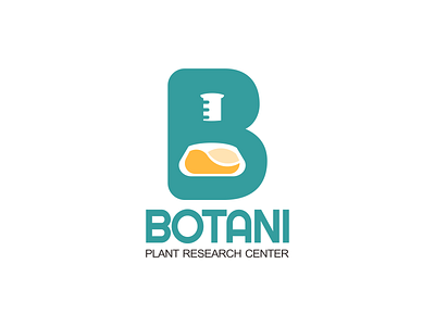 Botani research center logo abstractlogo branding design vector