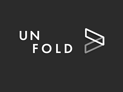 Unfold branding logo