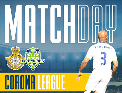 Matchday fixture for Footy King design graphic design illustration matc ui