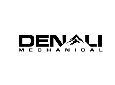 DENALI MECHANICAL LOGO branding logo