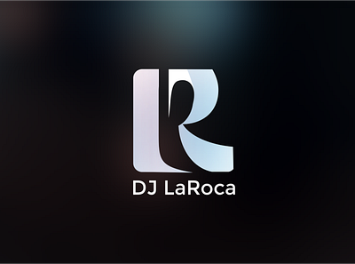 Dj laroca branding design dj graphic design illustration logo music typography vector