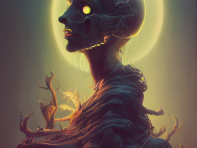 deadly goddess illustration