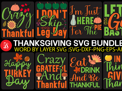 Thanksgiving SVG Bundle