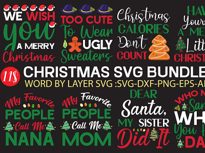 Christmas SVG Bundle Vol.2