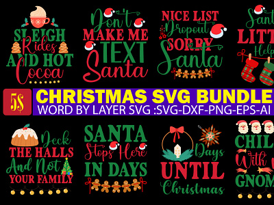 Christmas SVG Bundle Vol.6