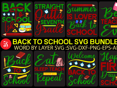 Back To School SVG Bundle Vol.6