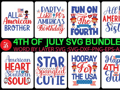 4th Of July SVG Bundle Vol.4